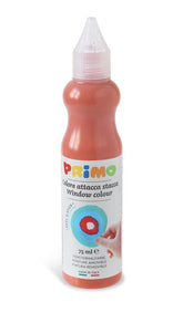 PINTURA PARA VIDRIO 75 ML MARRON | 6 UNIDADES | (PRIMO)